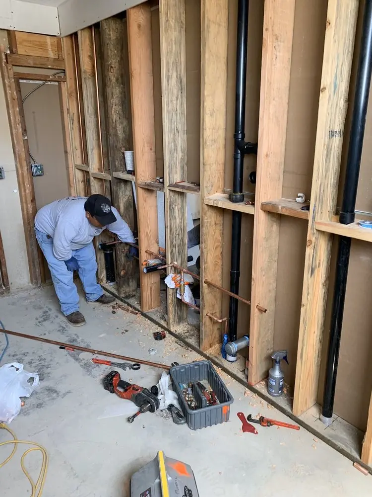 Commercial rough-in plumbing for Trenchless Sewer Repair in Folly Beach